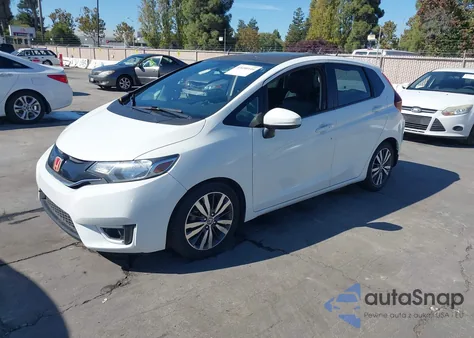 2015 Honda Fit Ex/Ex-L from USA, damaged, VIN 3HGGK5H81FM707552